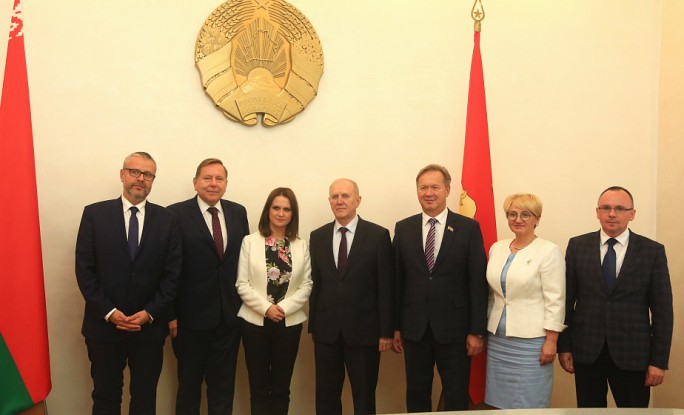 В облисполкоме состоялась встреча с министром по международному диалогу и канцелярии премьер-министра Республики Польша Анной Шмидт-Родзевич