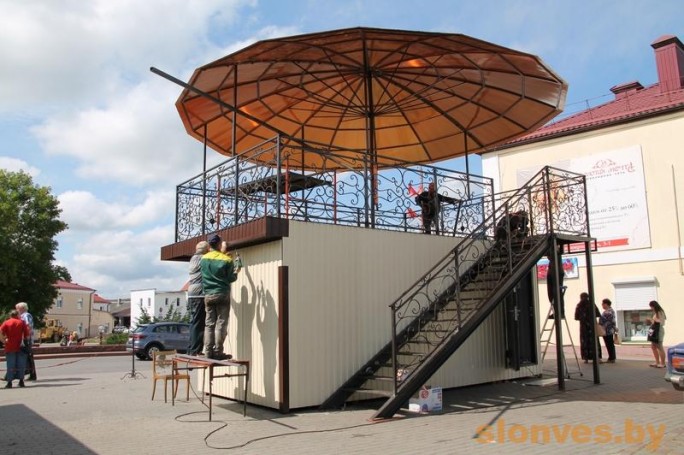 Павильон-кафе с обзорной площадкой появится в Слониме