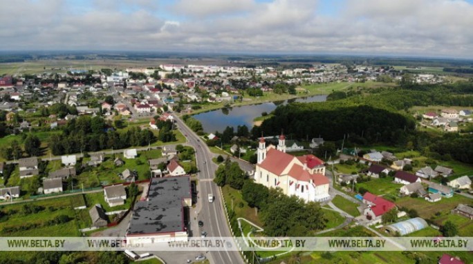 Лукашенко посещает Ивьевский район Гродненской области