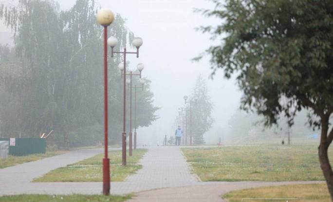 В первый день осени в Беларуси туманы и до +30