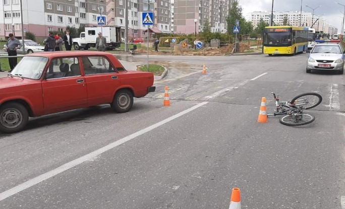 В Гродно пьяный водитель наехал на 13-летнего велосипедиста