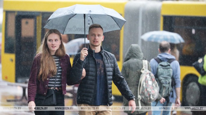 Дожди и грозы ожидаются в Беларуси 30 сентября