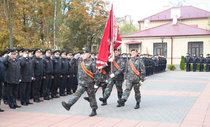 75 лет на страже. В Гродно прошел торжественный митинг, посвященный 75-летию образования УВД Гродненского облисполкома