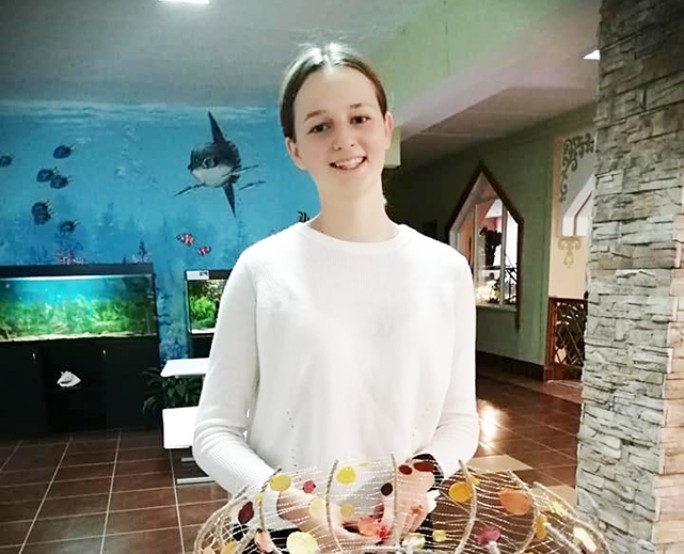 Мостовчанка Анастасия Стемплевская стала чемпионкой Беларуси по флористике
