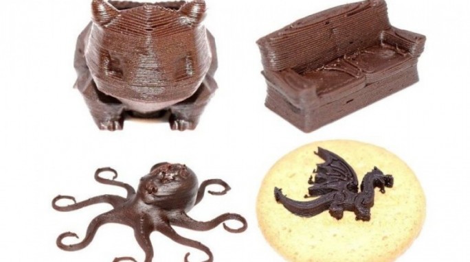Шоколадные конфеты напечатали на 3D-принтере в Сингапуре