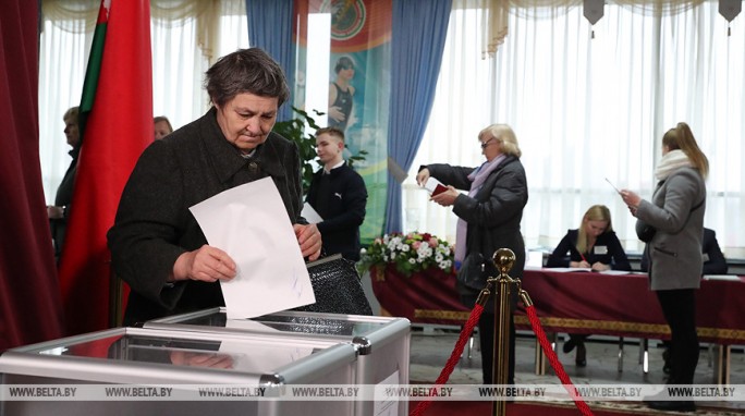 Предварительная явка избирателей на парламентских выборах в Беларуси составила 77,22%