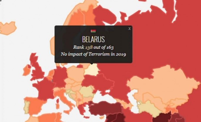 Беларусь назвали самой безопасной страной СНГ и мира