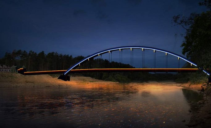 Соединит Пышки с «Привалом». Летом в Гродно начнется строительство пешеходного моста через Неман