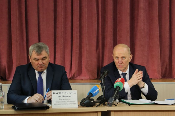 Губернатор Гродненской области провёл пресс-конференцию для журналистов