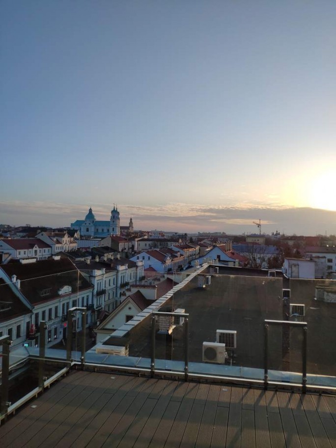 23 декабря открылся первый в Беларуси каток на крыше