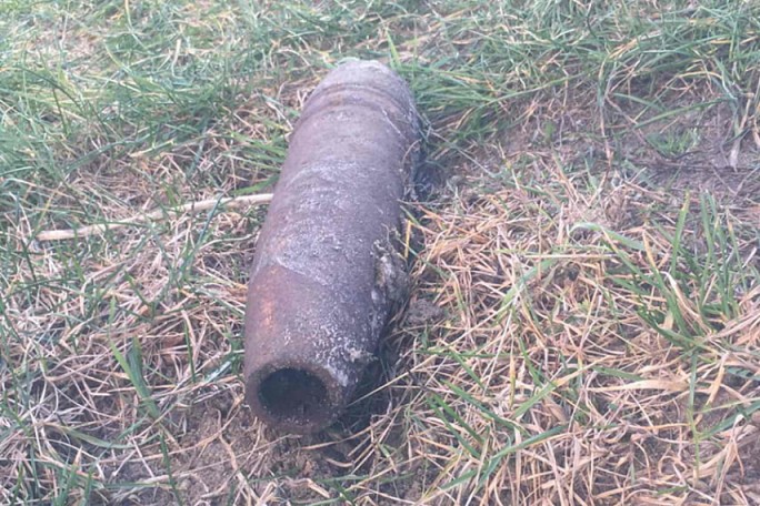 Авиационную бомбу времен войны нашли в Брестской крепости
