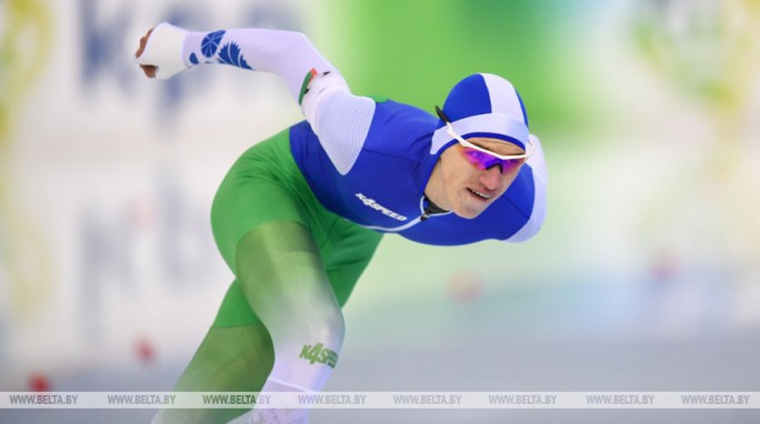 Белорусские конькобежцы завоевали 9 медалей на этапе КМ среди юниоров в Минске