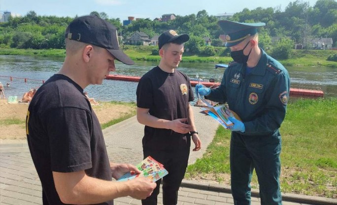 Без игр на воде. МЧС, ОСВОД и БРСМ организовали летние патрули на водоемах