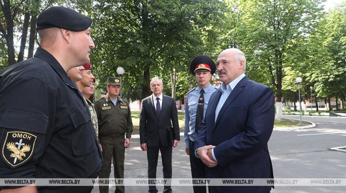 Александр Лукашенко убежден в правильности курса на создание надежной системы нацбезопасности