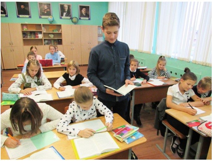 «Примерка» учительской профессии прошла успешно для учащихся гимназии №1 г. Мосты