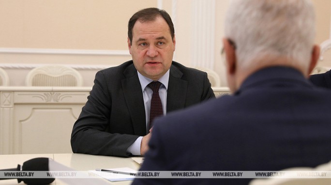 Роман Головченко и Григорий Рапота обсудили дальнейшее взаимодействие в Союзном государстве