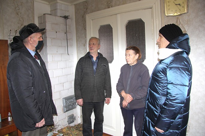 В Песковском сельском Совете заранее позаботились о безопасном проживании людей в зимний период
