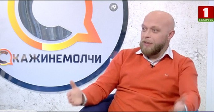 Станислав Яскевич стал гостем программы 'Скажинемолчи' на 'Беларусь 1'