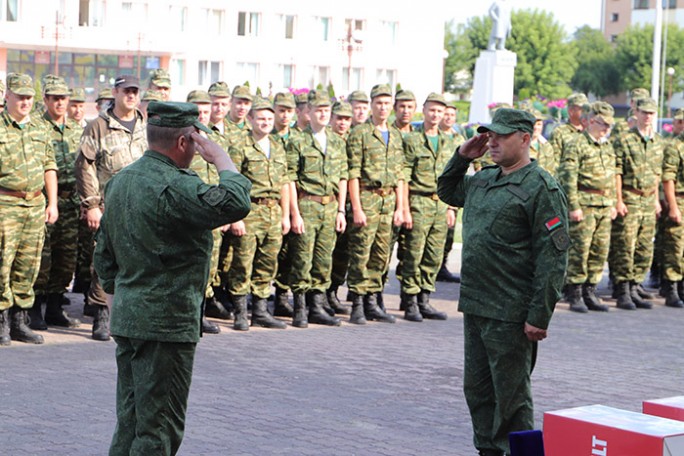 На Мостовщине завершился первый этап комплексной проверки органов управления территориальной обороны Гродненской области
