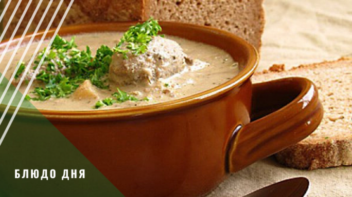 Рецепт полезного обеда: печеночный суп с клецками