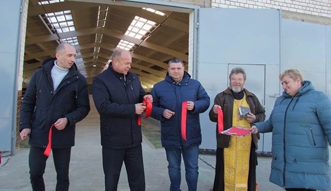 ЗАО «Гудевичи» завершило  возведение  объекта  «Строительство телятника и здания молодняка  на МТК при деревне Толстики»