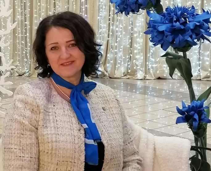Председатель Мостовской районной организации Белорусского союза женщин Марина Давыдик делится впечатлениями от участия в торжестве, посвящённом 30-летию БСЖ