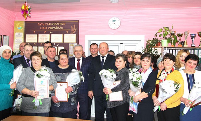 В ОАО «Черлёна» впервые прошёл День животновода