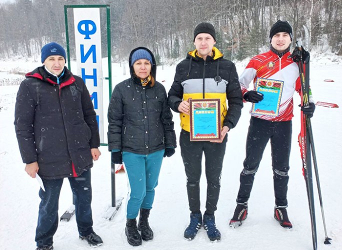 Мостовские милиционеры стали серебряными призёрами чемпионата УВД по лыжным гонкам