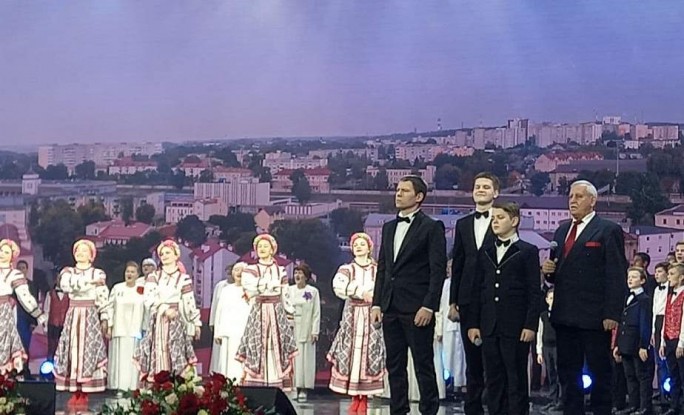 ФОТОФАКТ: Концерт мастеров искусств Беларуси 'Миллионы сердец' во Дворце Республики