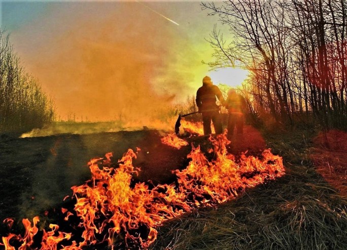 В Мостовском районе при пожаре погиб пенсионер