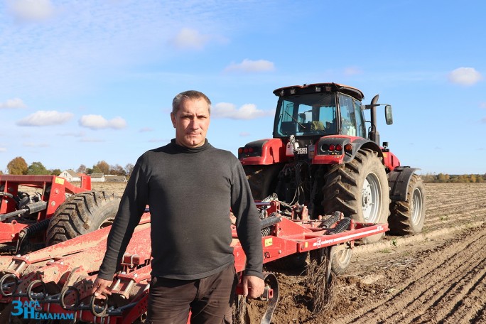 Тракторист-машинист филиала «Дубно» Валерий Шагун о жизни и работе
