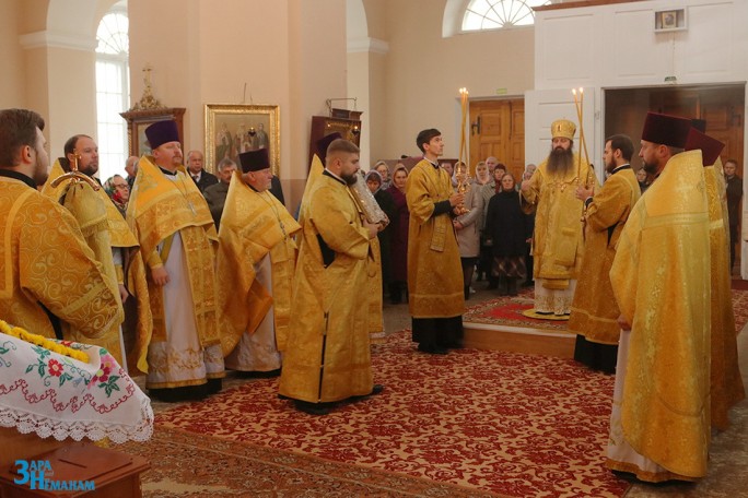 В храме аг. Дубно архиепископ Гродненский и Волковысский Антоний провёл праздничное богослужение