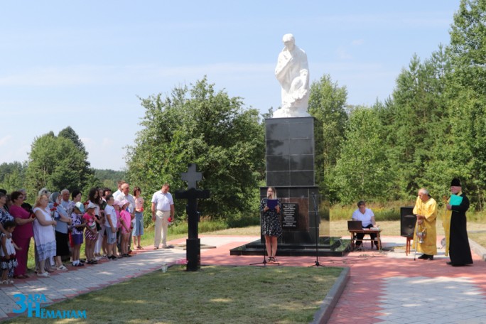 Сегодня, 22 июля 2023 года, у памятника «Скорбящая мать» на месте гибели жителей д. Княжеводцы состоится митинг-реквием