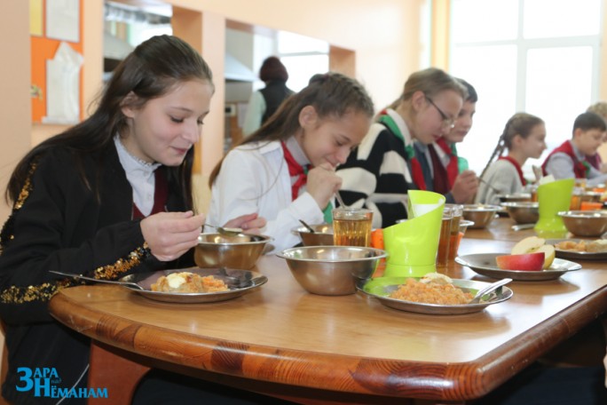 Что сделано в районе для улучшения качества питания школьников