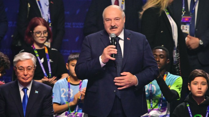 'Наперад у будучыню, сябры!' Лукашенко с коллегами по СНГ посетил открытие Игр Будущего в Казани