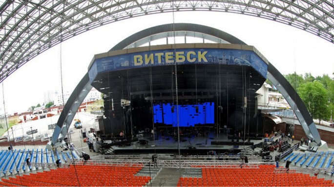 Крышу Летнего амфитеатра в Витебске заменят к форуму регионов и 'Славянскому базару'