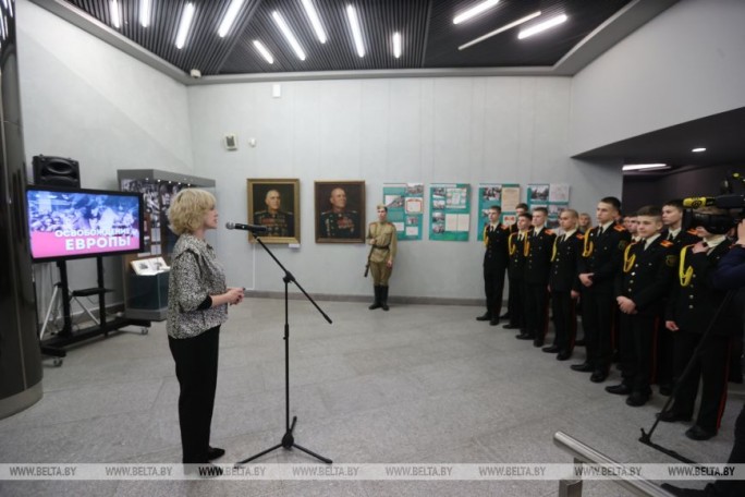 Экспозицию 'Освобождение Европы' представили в Музее истории ВОВ
