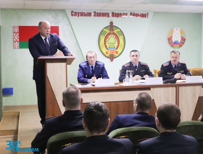 В Мостовском РОВД подвели итоги оперативно-служебной деятельности за 2022 год и определили задачи на предстоящий период